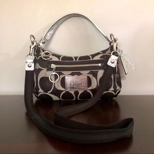 Black Coach Poppy Purse